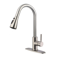 Aquacúbico Cupc certificado por la cocina magnética del grifo de cocina de acero inoxidable de acero inoxidable grifos cuello de cabra con 3 funciones spray